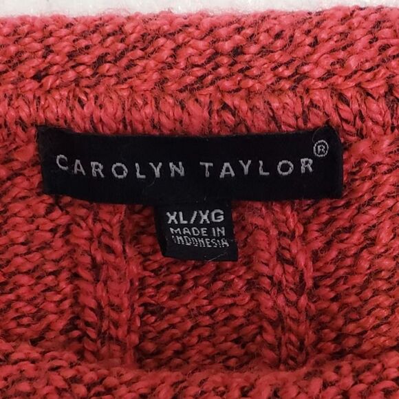 Carolyn Taylor Women's Crew Neck Sweater, Size XL - Picture 3 of 9